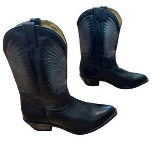 Boulet Challenger 9506 Leather Western Cowboy Boot